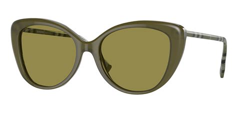 Burberry BE4407 4090/2 Sunglasses in Matte Green